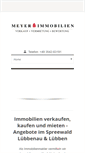 Mobile Screenshot of meyerimmobilien.net